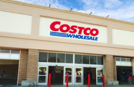 A photo of the exterior of a Costco store