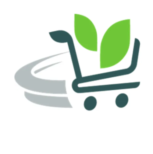 The edge logo - a cart with green leaves inside it