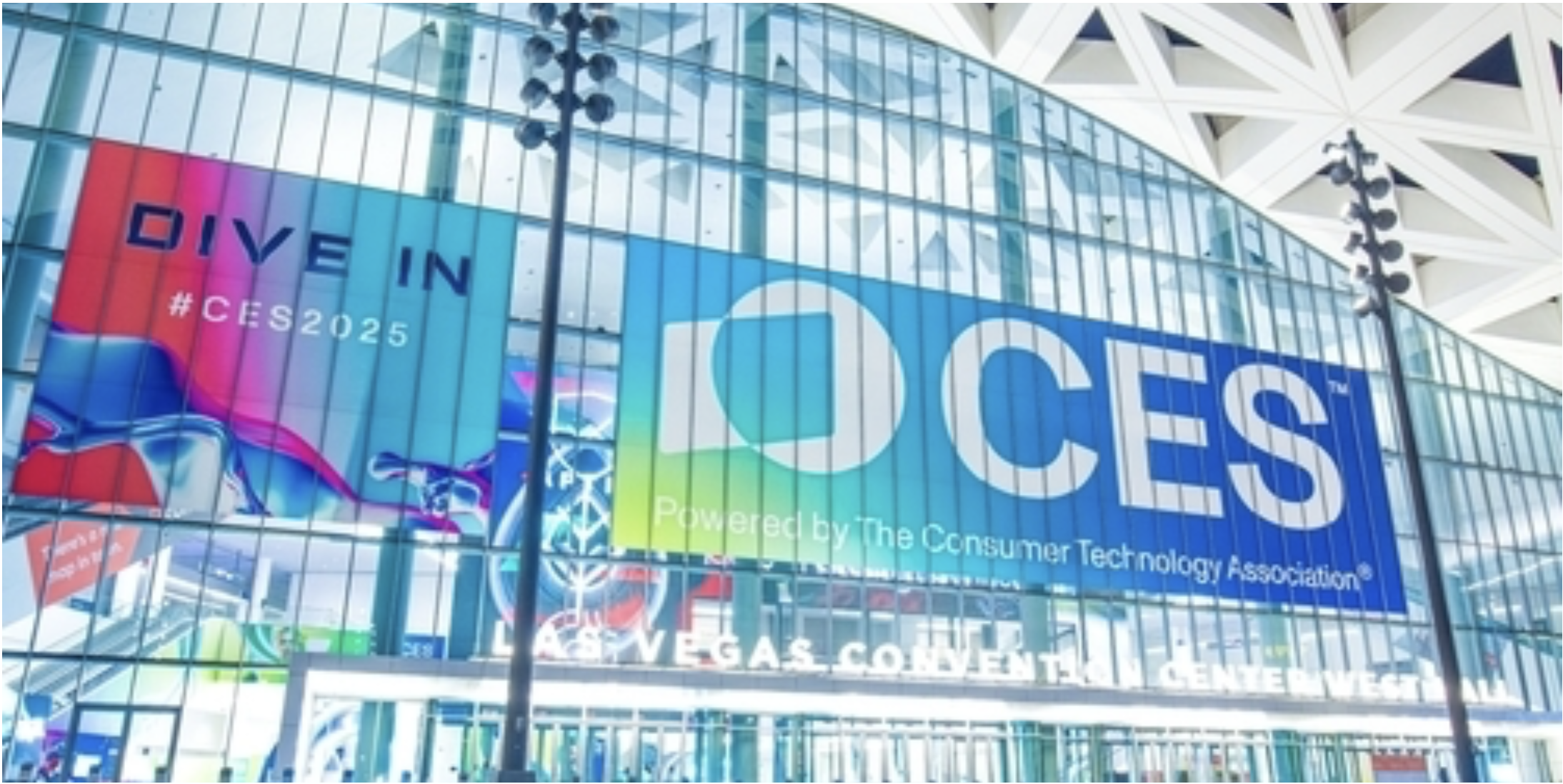 The outside of a building displaying colourful advertisements.