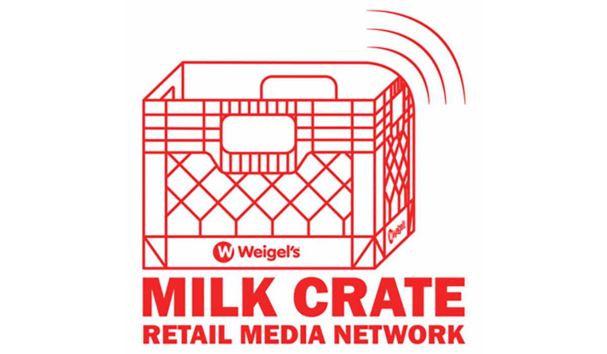 A white background with the Wiegel's Milk Crate Media logo in the centre.